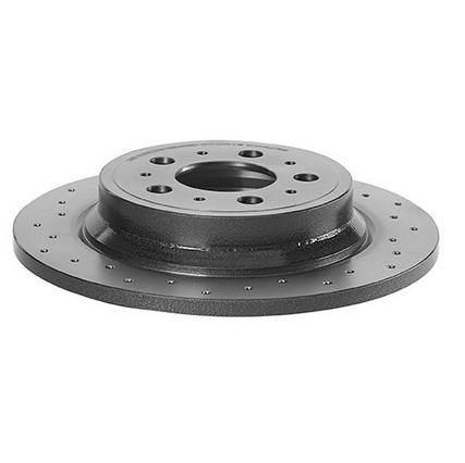 Volvo Brembo Brakes Kit - Pads and Rotors Rear (288mm) (Xtra) (Ceramic) 31471821 - Brembo 1814612KIT